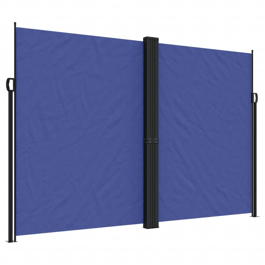 Tenda da Sole Laterale Retrattile Blu 220x600 cm | homemem39
