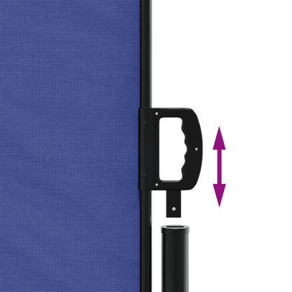 Tenda da Sole Laterale Retrattile Blu 220x600 cm | homemem39