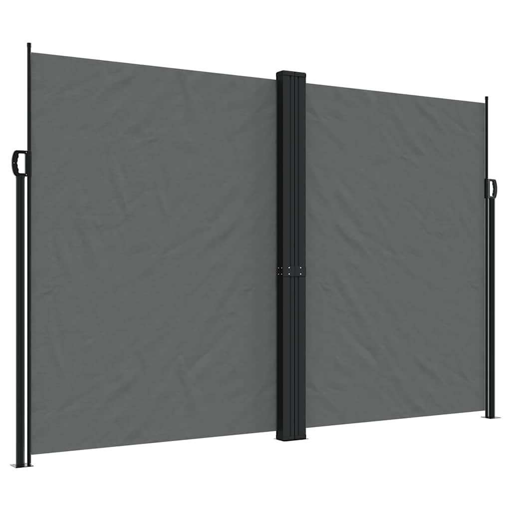 Tenda da Sole Laterale Retrattile Antracite 220x600 cm