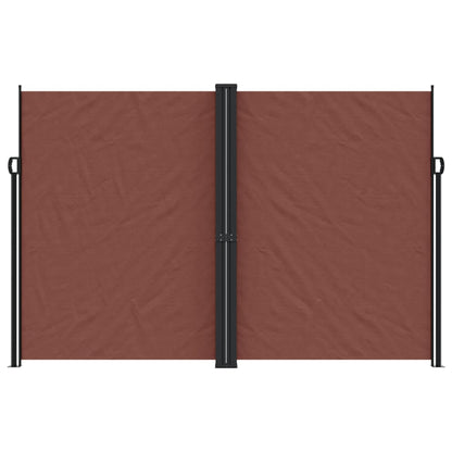 Tenda da Sole Laterale Retrattile Marrone 220x600 cm | homemem39