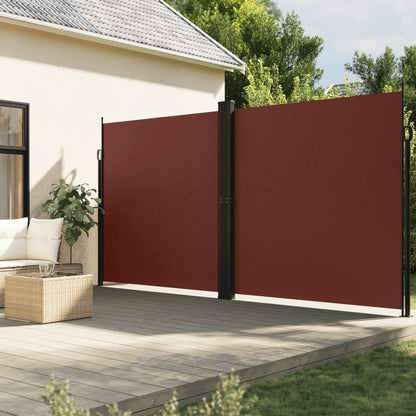 Tenda da Sole Laterale Retrattile Marrone 220x600 cm | homemem39