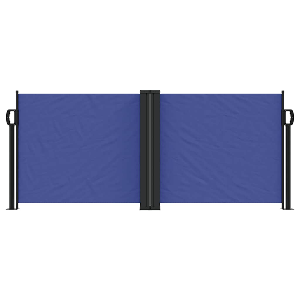 Tenda da Sole Laterale Retrattile Blu 100x1000 cm | homemem39