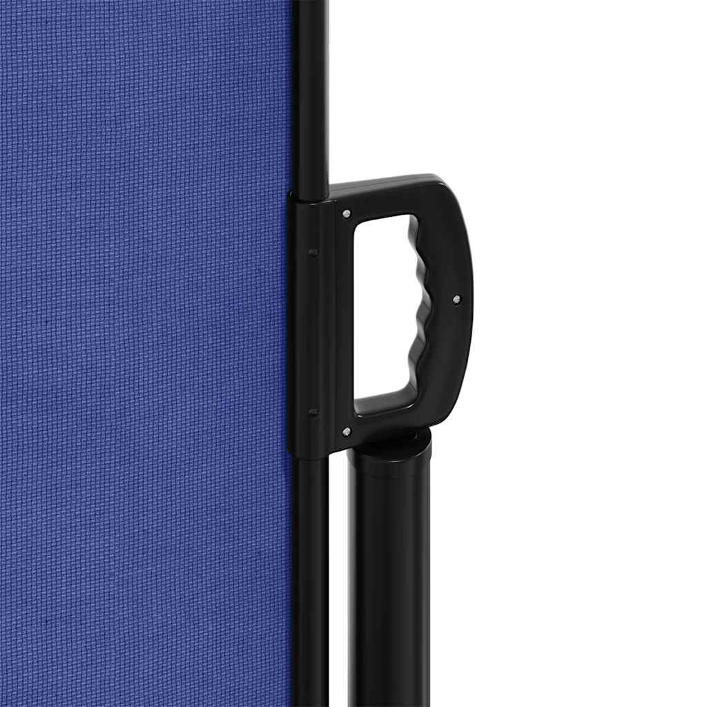 Tenda da Sole Laterale Retrattile Blu 100x1000 cm | homemem39