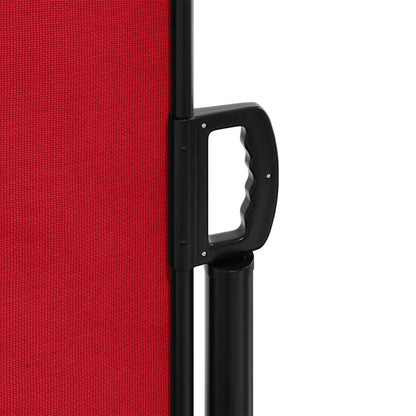 Tenda da Sole Laterale Retrattile Rossa 100x1000 cm | homemem39