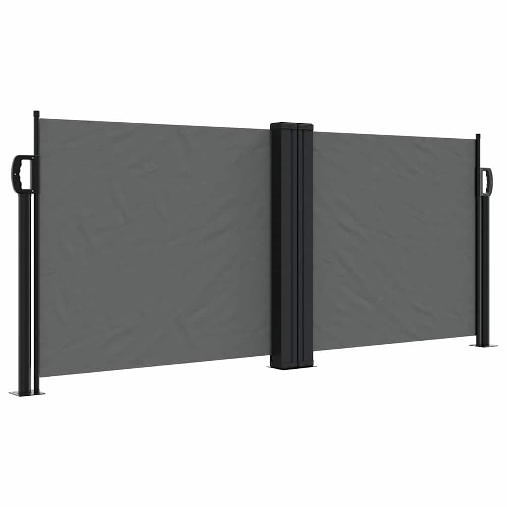 Tenda da Sole Laterale Retrattile Antracite 100x1000 cm | homemem39