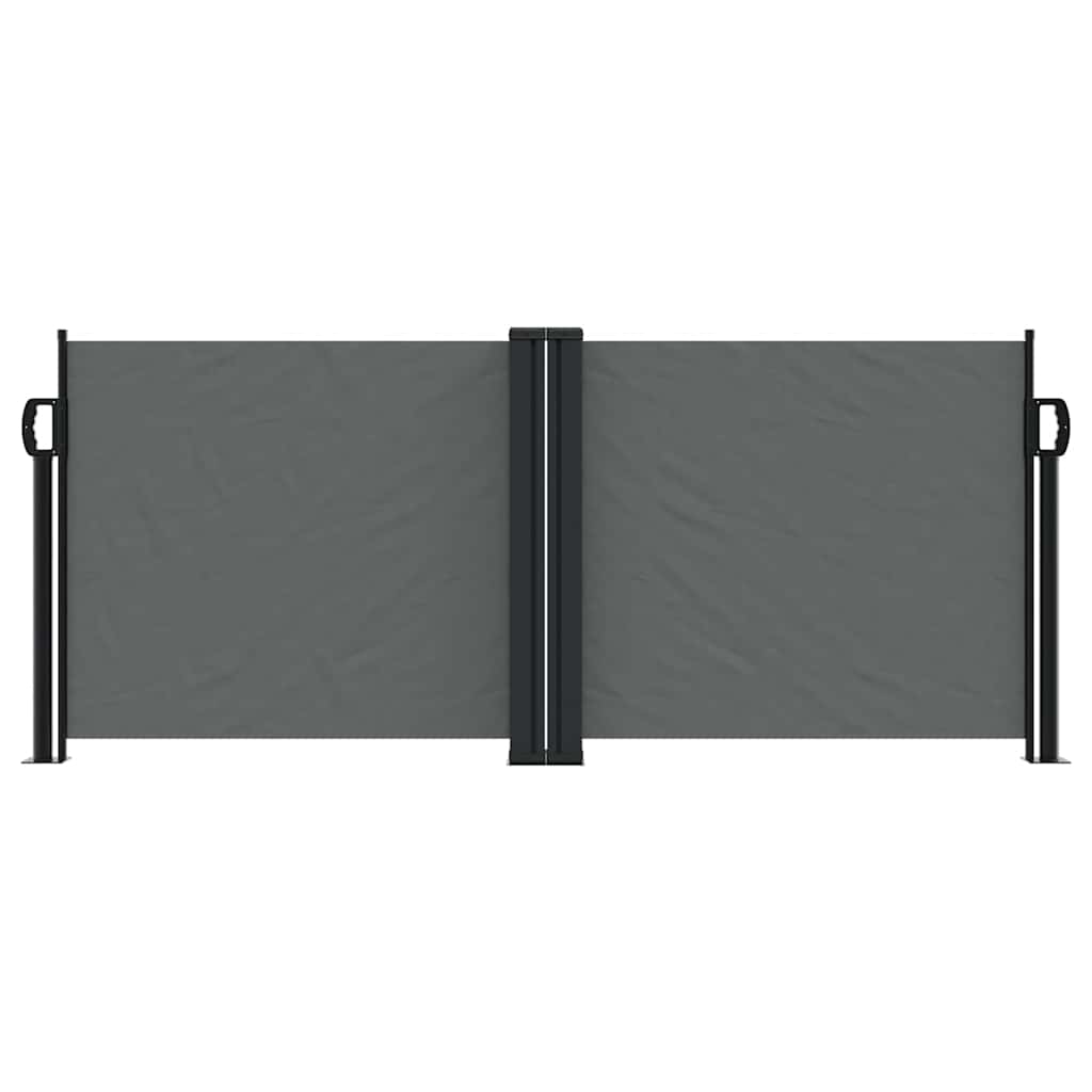 Tenda da Sole Laterale Retrattile Antracite 100x1000 cm | homemem39