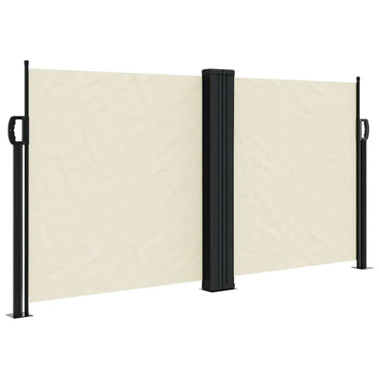 Tenda da Sole Laterale Retrattile Crema 120x1000 cm | homemem39