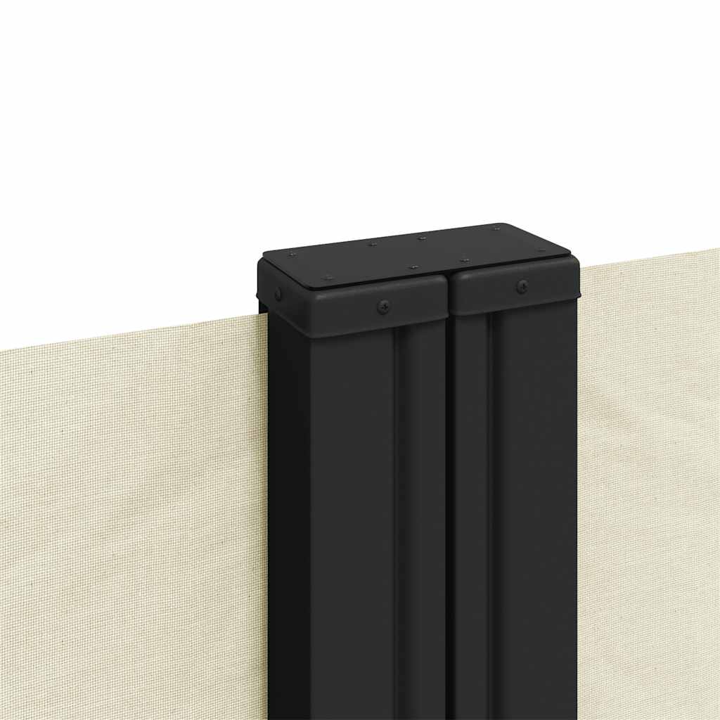 Tenda da Sole Laterale Retrattile Crema 120x1000 cm | homemem39