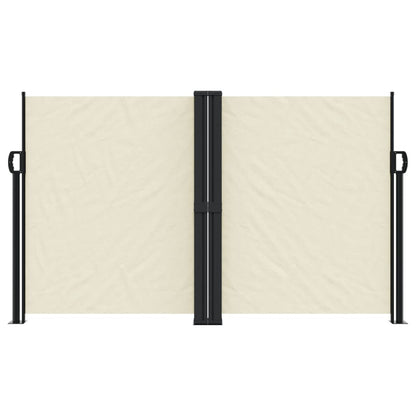 Tenda da Sole Laterale Retrattile Crema 140x1000 cm | homemem39