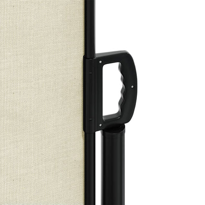 Tenda da Sole Laterale Retrattile Crema 140x1000 cm | homemem39