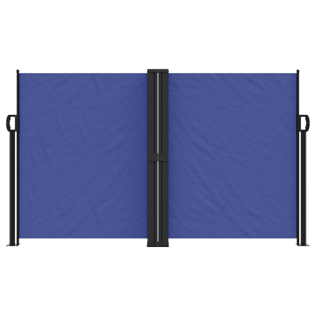 Tenda da Sole Laterale Retrattile Blu 140x1000 cm | homemem39