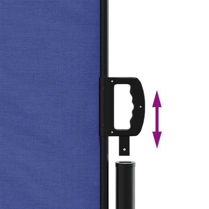 Tenda da Sole Laterale Retrattile Blu 140x1000 cm | homemem39
