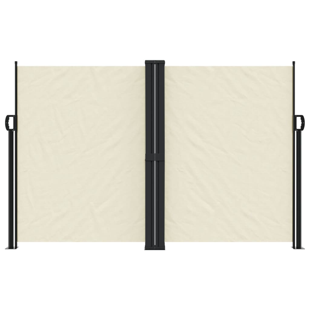 Tenda da Sole Laterale Retrattile Crema 160x1000 cm | homemem39