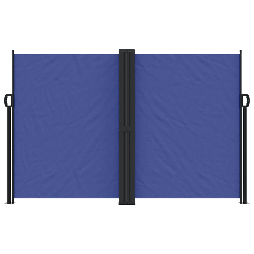 Tenda da Sole Laterale Retrattile Blu 160x1000 cm | homemem39