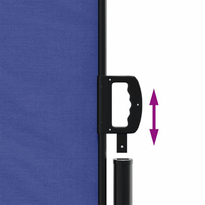Tenda da Sole Laterale Retrattile Blu 160x1000 cm | homemem39