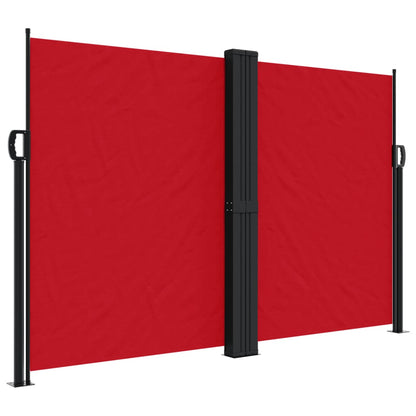 Tenda da Sole Laterale Retrattile Rossa 160x1000 cm | homemem39