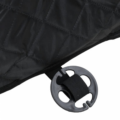 Seggiolino Auto per Cani Nero 45x45x25/55 cm - homemem39