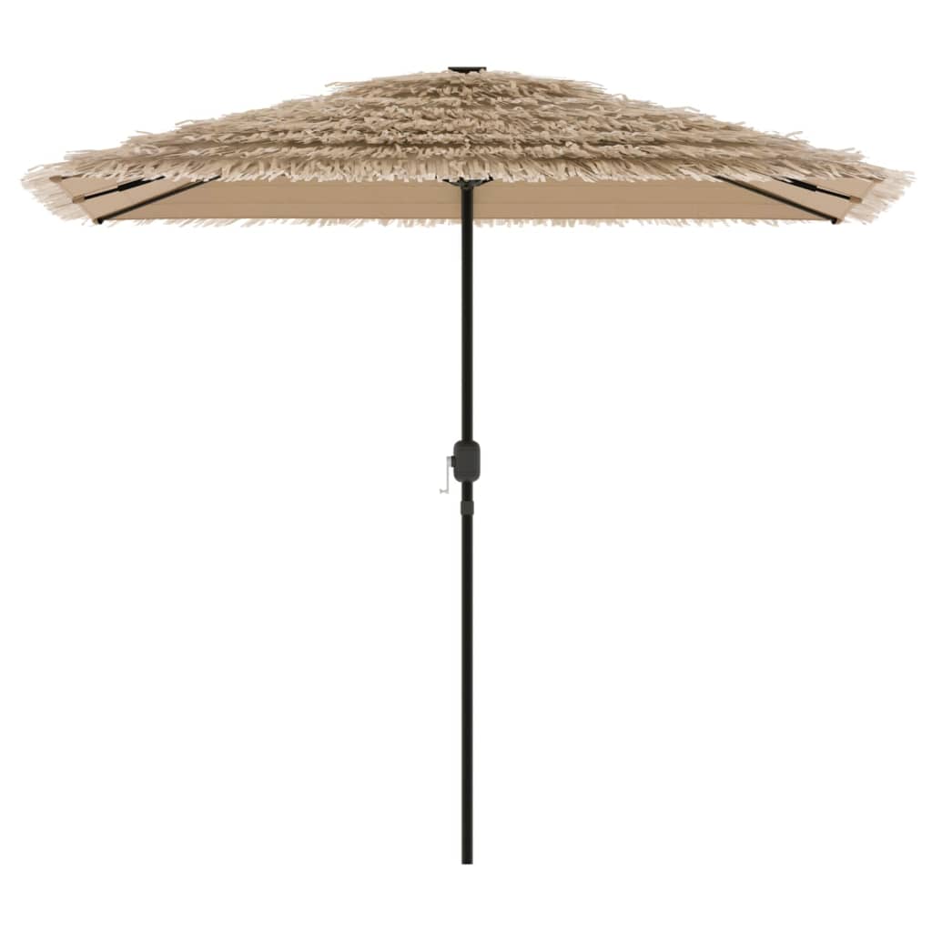 Ombrellone Giardino con Palo in Acciaio Marrone 248x248x248 cm | homemem39