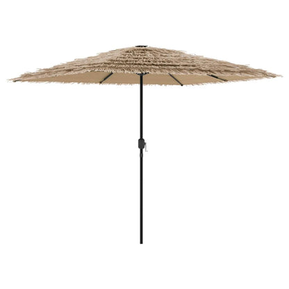 Ombrellone Giardino con Palo in Acciaio Marrone 248x248x248 cm | homemem39