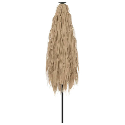 Ombrellone Giardino con Palo in Acciaio Marrone 300x200x250 cm | homemem39
