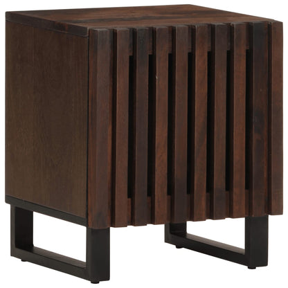 Comodini 2pz 40x34x46 cm in Legno Massello di Mango | homemem39