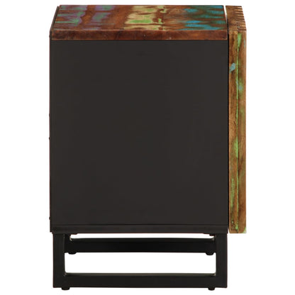 Comodini 2pz 40x34x46 cm in Legno Massello di Recupero - homemem39