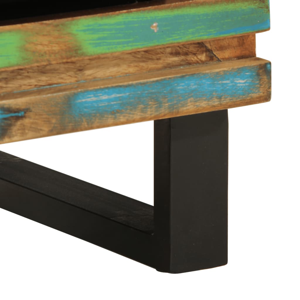 Mobile Porta TV 70x34x46 cm in Legno Massello di Acacia - homemem39