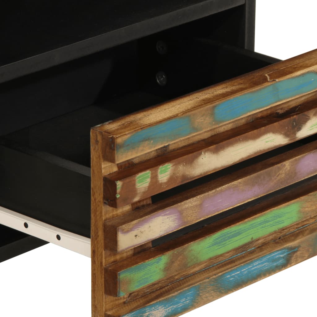 Comodino 40x34x46 cm in Legno Massello di Recupero | homemem39