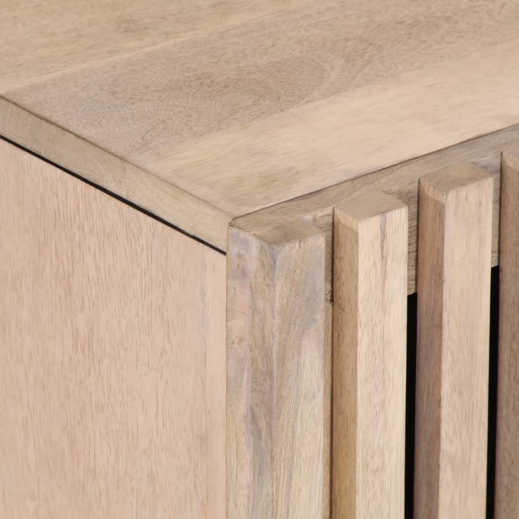 Mobile Porta TV 80x34x46 cm in Legno Massello di Mango - homemem39