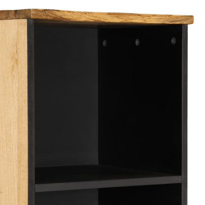 Credenza 38x34x160 cm in Legno Massello di Mango Grezzo | homemem39