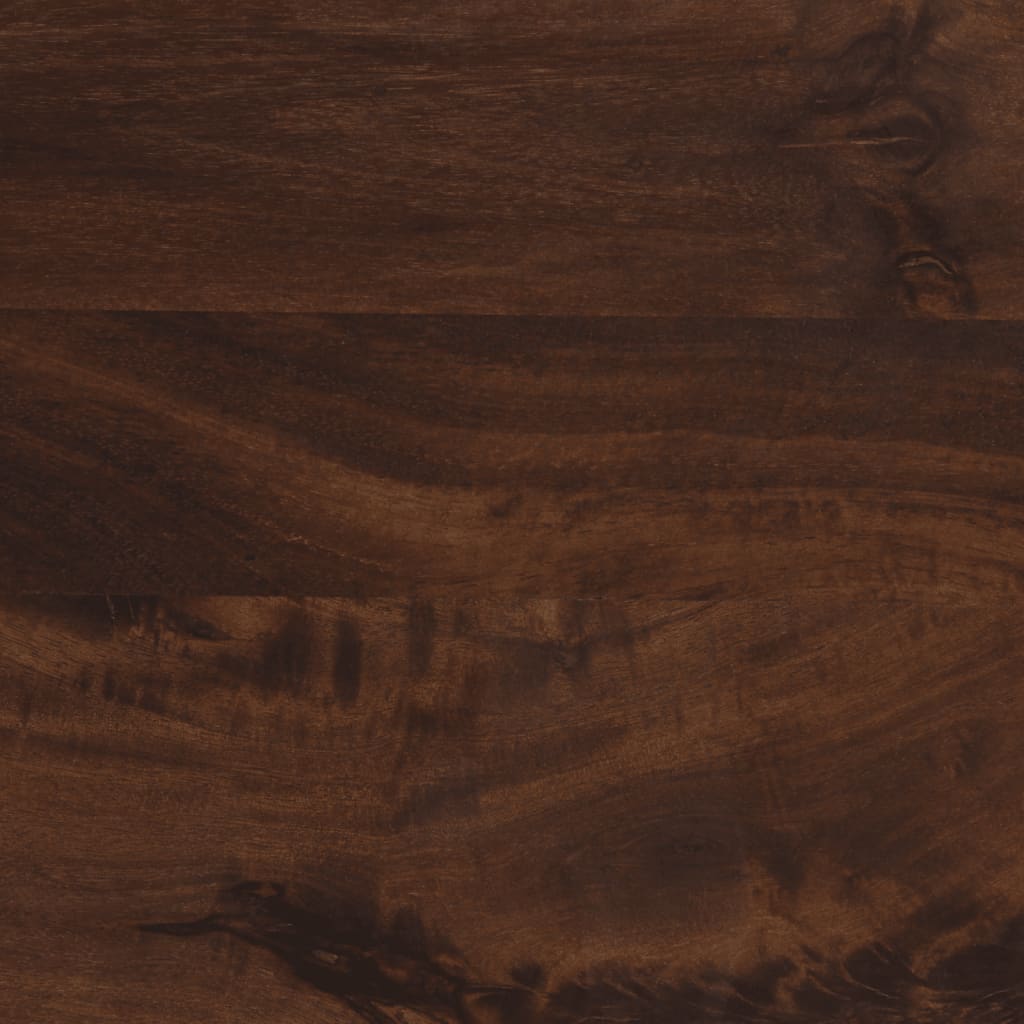 Credenza Marrone 60x34x75 cm in Legno Massello di Mango | homemem39