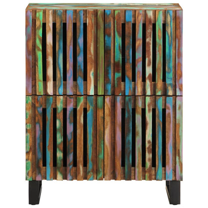 Credenza 60x34x75 cm in Legno Massello di Acacia | homemem39