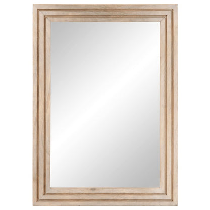 Specchio da Bagno 50x70 cm in Legno Massello di Mango e Vetro | homemem39