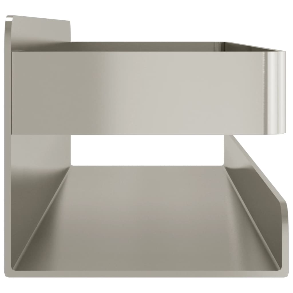 Mensola per Doccia 23x6,5x6 cm in Acciaio Inox 304 Spazzolato