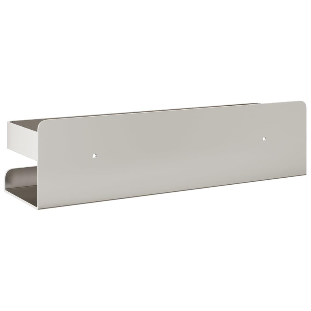 Mensola per Doccia 23x6,5x6 cm in Acciaio Inox 304 Spazzolato