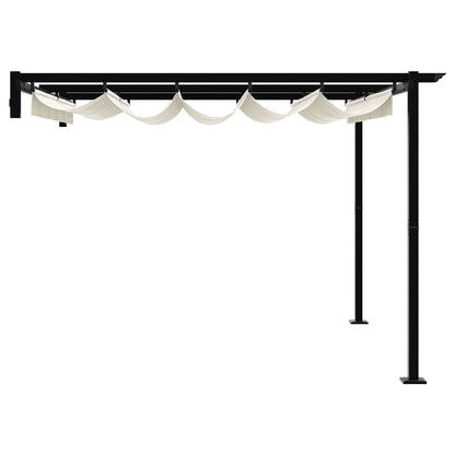 Gazebo Crema 300 x 300 x 200 cm Poliestere | homemem39