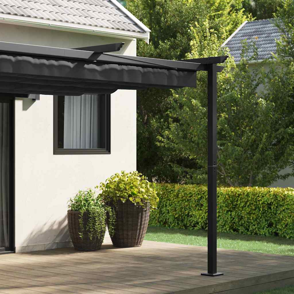 Gazebo Antracite 300 x 300 x 200 cm Poliestere | homemem39