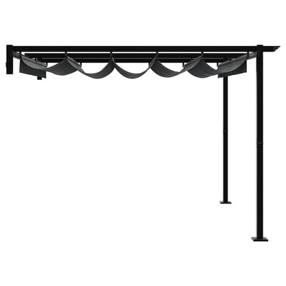 Gazebo Antracite 300 x 300 x 200 cm Poliestere | homemem39