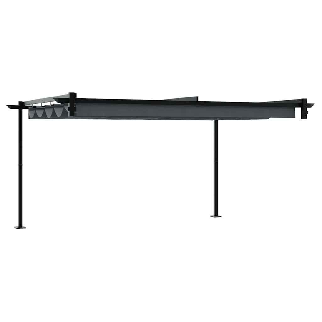 Gazebo Antracite 400 x 300 x 200 cm Poliestere | homemem39