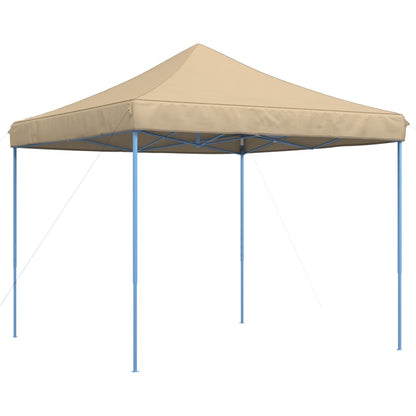 Tenda da Festa Pieghevole Pop-Up Beige 292x292x315 cm - homemem39
