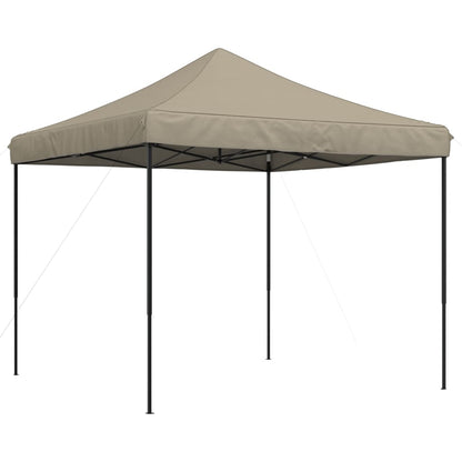 Tenda da Festa Pieghevole Pop-Up Tortora 292x292x315 cm - homemem39