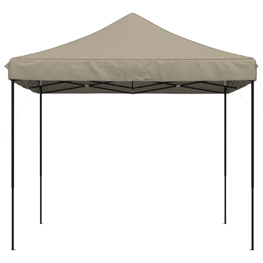 Tenda da Festa Pieghevole Pop-Up Tortora 292x292x315 cm - homemem39