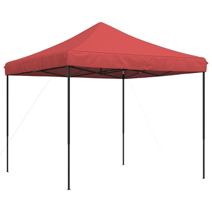 Tenda da Festa Pieghevole Pop-Up Bordò 292x292x315 cm | homemem39