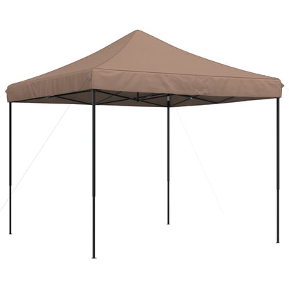 Tenda da Festa Pieghevole Pop-Up Marrone 292x292x315 cm - homemem39