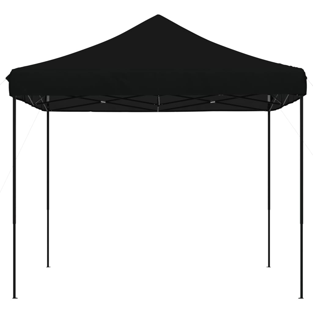 Tenda da Festa Pieghevole Pop-Up Nero 292x292x315 cm | homemem39