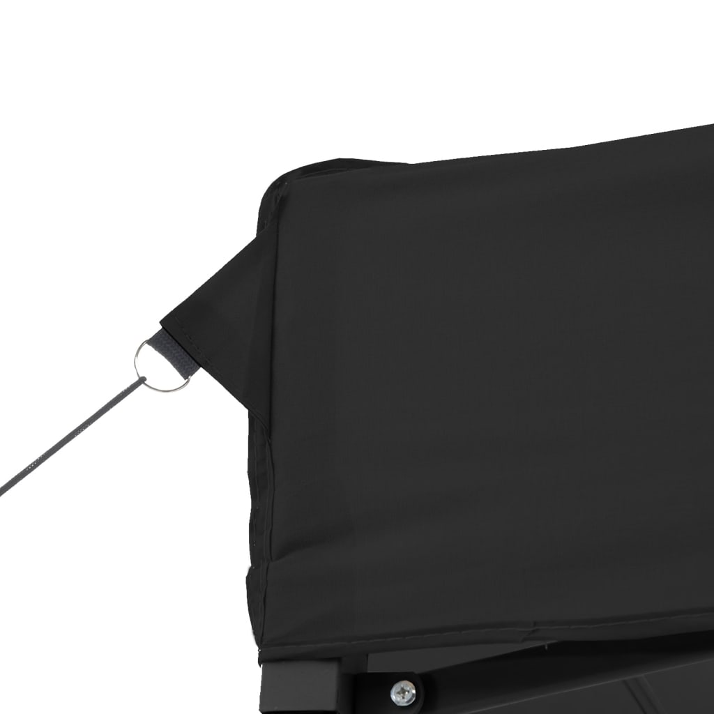 Tenda da Festa Pieghevole Pop-Up Nero 292x292x315 cm | homemem39