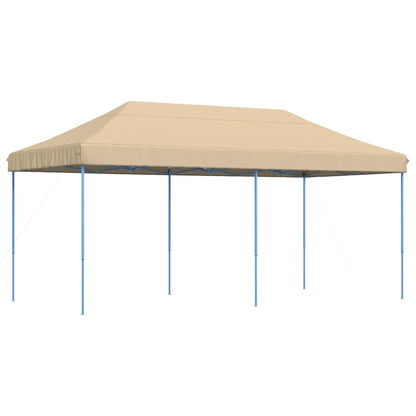 Tenda da Festa Pieghevole Pop-Up Beige 580x292x315 cm | homemem39