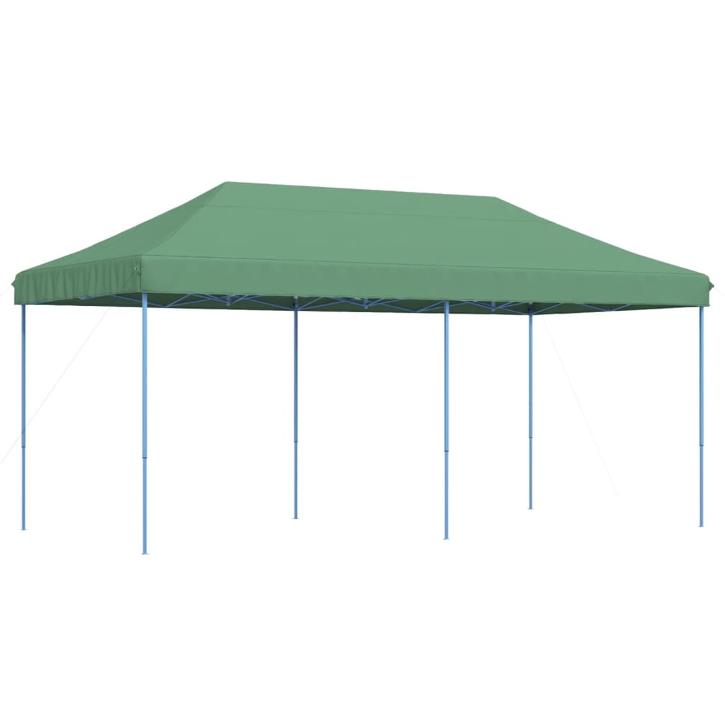 Tenda da Festa Pieghevole Pop-Up Verde 580x292x315 cm | homemem39