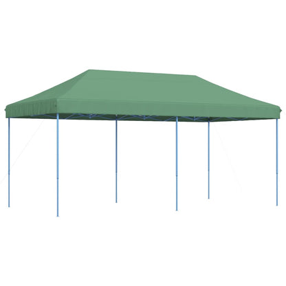 Tenda da Festa Pieghevole Pop-Up Verde 580x292x315 cm | homemem39