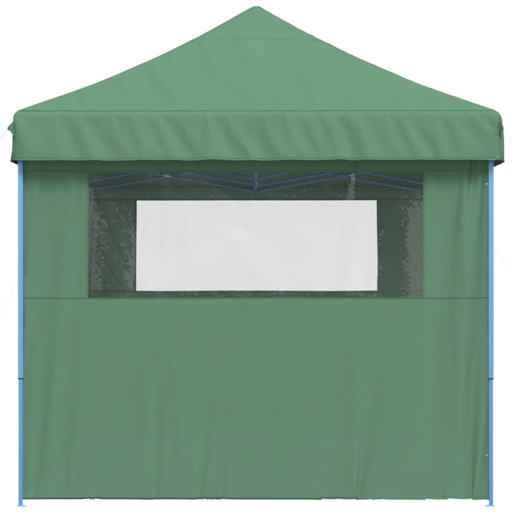 Tendone per Feste Pieghevole Pop-Up con 3 Pareti Verde | homemem39